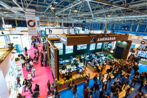 西班牙马德里房地产展览会展会现场图片