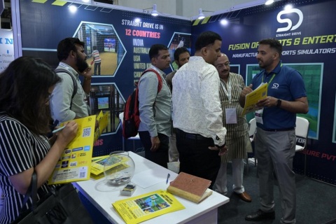 印度孟买主题公园及游乐设备景观展览会展会现场图片