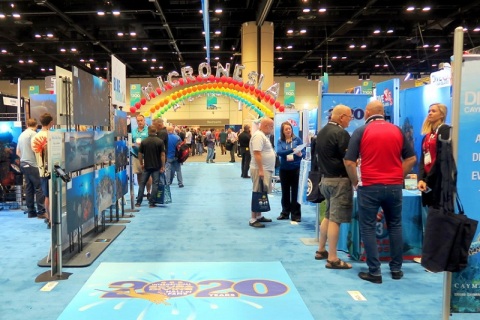 美国潜水展览会展会现场图片