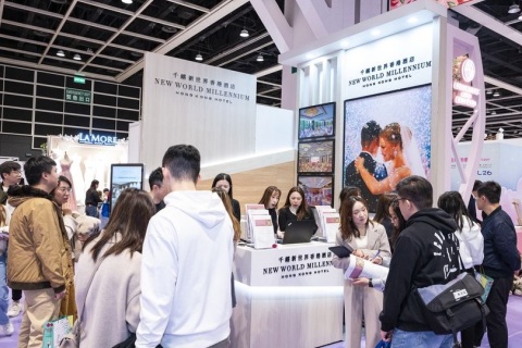 香港婚纱展暨海外婚礼博览展会现场图片