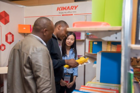 尼日利亚拉各斯文具采购展览会展会现场图片