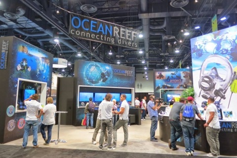 美国潜水展览会展会现场图片