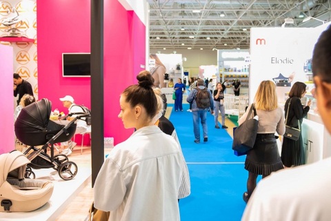 俄罗斯莫斯科孕婴童用品及玩具展览会展会现场图片