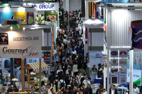 泰国曼谷亚洲食品饮料展览会展会现场图片