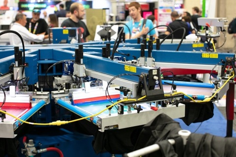 美国印刷展览会展会现场图片