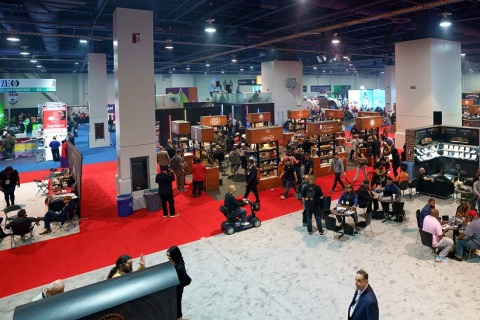 美国拉斯维加斯雪茄烟草展览会TPE展会现场图片