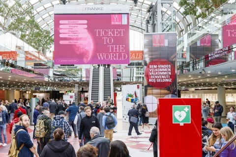 德国杜塞尔多夫葡萄酒、红酒、烈酒展览会展会现场图片