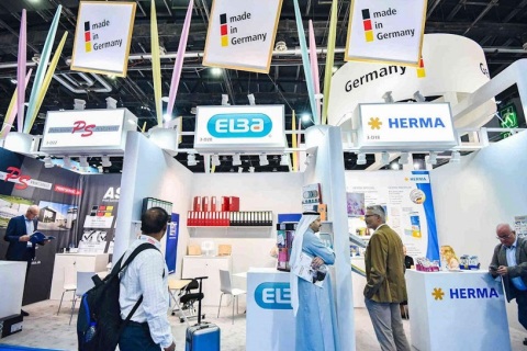 中东迪拜文具及办公用品展览会展会现场图片