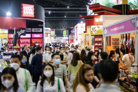 泰国曼谷亚洲食品饮料展览会展会现场图片