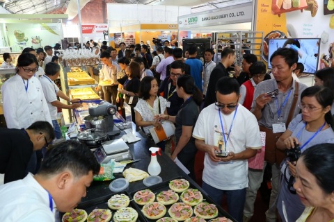 越南胡志明烘焙展览会展会现场图片