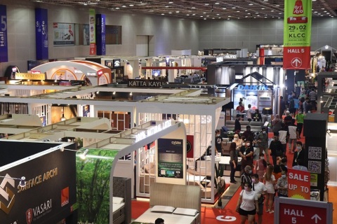马来西亚吉隆坡家居装饰展览会展会现场图片