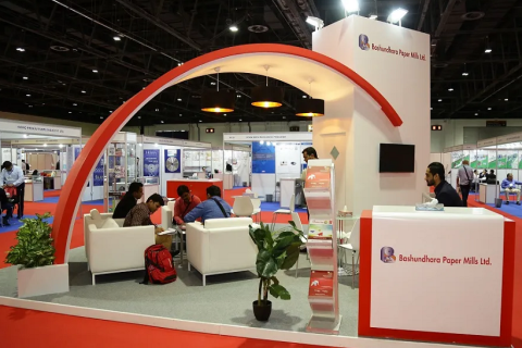 中东迪拜纸业展览会展会现场图片