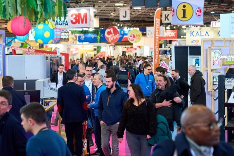 法国里昂数字印刷设计展览会展会现场图片