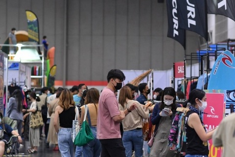 泰国曼谷户外用品展览会展会现场图片