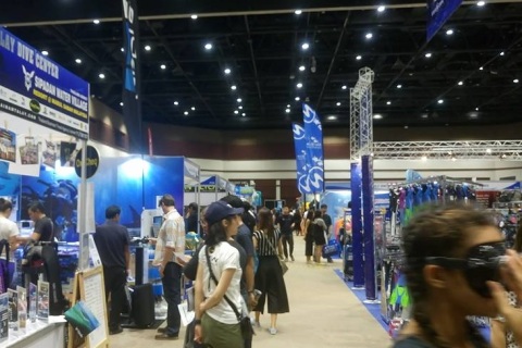 泰国曼谷潜水展览会展会现场图片