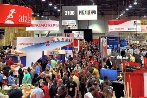 美国拉斯维加斯披萨展览会展会现场图片