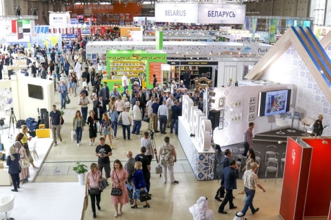 俄罗斯莫斯科书展览会展会现场图片