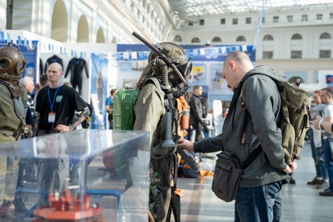俄罗斯莫斯科潜水展览会展会现场图片