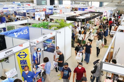 日本旅游展览会展会现场图片