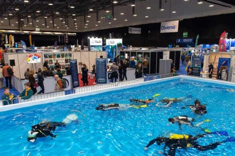 英国伯明翰潜水展览会展会现场图片