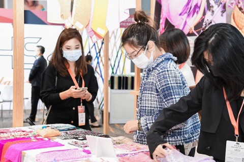 上海国际贴身时尚原辅料展-上海内衣展展会现场图片