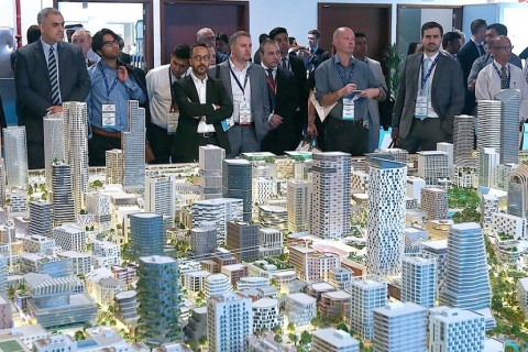 中东沙特利雅得房地产建设展览会展会现场图片