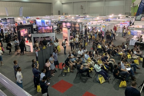 澳洲澳大利亚墨尔本房地产展览会展会现场图片