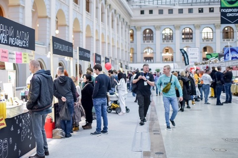 俄罗斯莫斯科潜水展览会展会现场图片