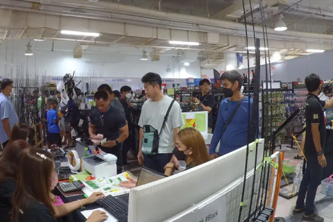 泰国渔具钓具展览会展会现场图片