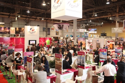 加拿大世界旅游博览会展会现场图片