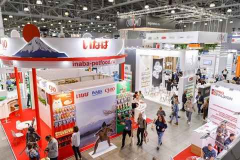 俄罗斯莫斯科宠物用品展览会展会现场图片