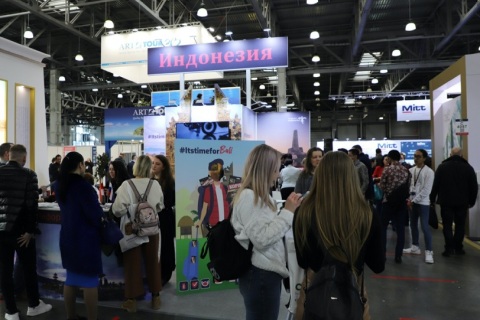 俄罗斯莫斯科旅游及酒店业展览会展会现场图片