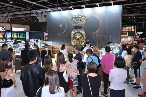 香港钟表展览会展会现场图片