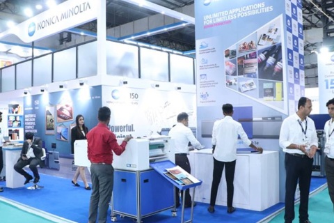 印度新德里包装工业展览会展会现场图片