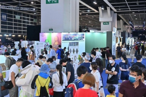 香港钟表展览会展会现场图片