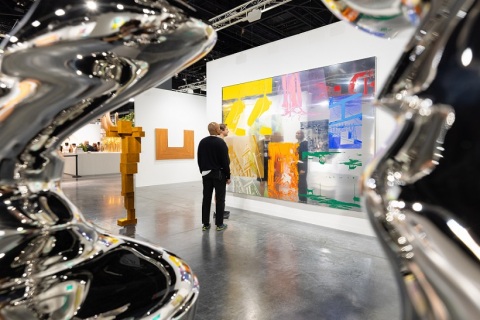 巴塞尔艺术展展会现场图片