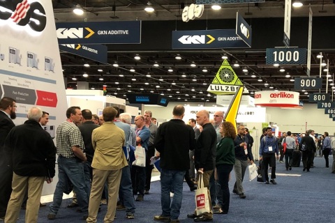 美国3D打印制造展览会展会现场图片