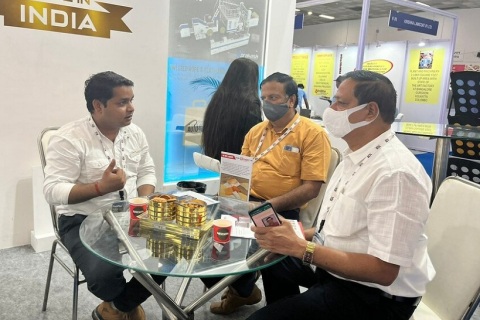 印度新德里包装工业展览会展会现场图片