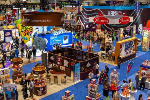 美国糖果及零食展展会现场图片