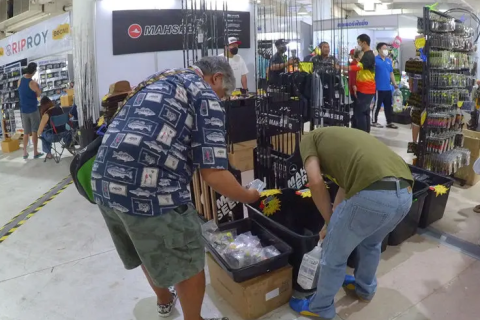 泰国渔具钓具展览会展会现场图片