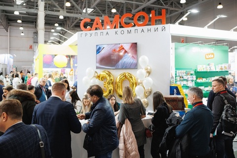 俄罗斯莫斯科文具及办公用品展览会展会现场图片