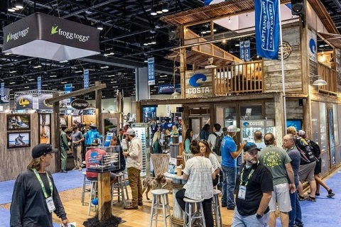 美国奥兰多钓具贸易展览会展会现场图片