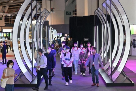 香港钟表展览会展会现场图片