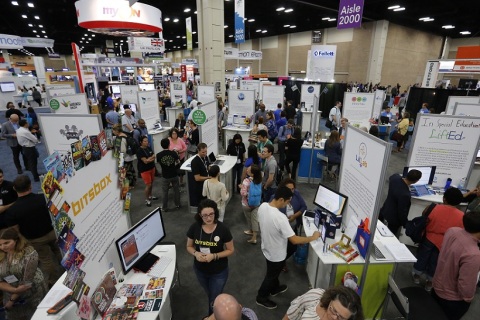 美国教育装备展览会展会现场图片