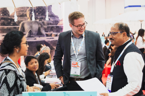 印度孟买旅游展览会展会现场图片