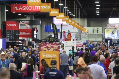 美国广告标识展览会展会现场图片