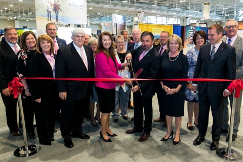 美国殡仪殡葬用品展览会展会现场图片