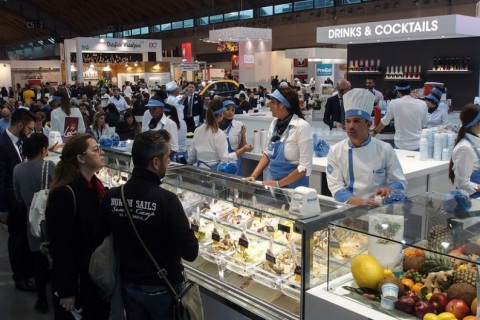 意大利冰淇淋、烘焙及咖啡展SIGEP展会现场图片