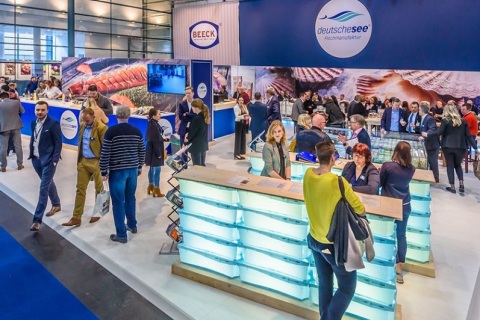 德国不莱梅渔业水产海鲜展览会展会现场图片