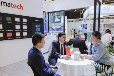 上海国际产业用纺织品及非织造布展览会展会现场图片